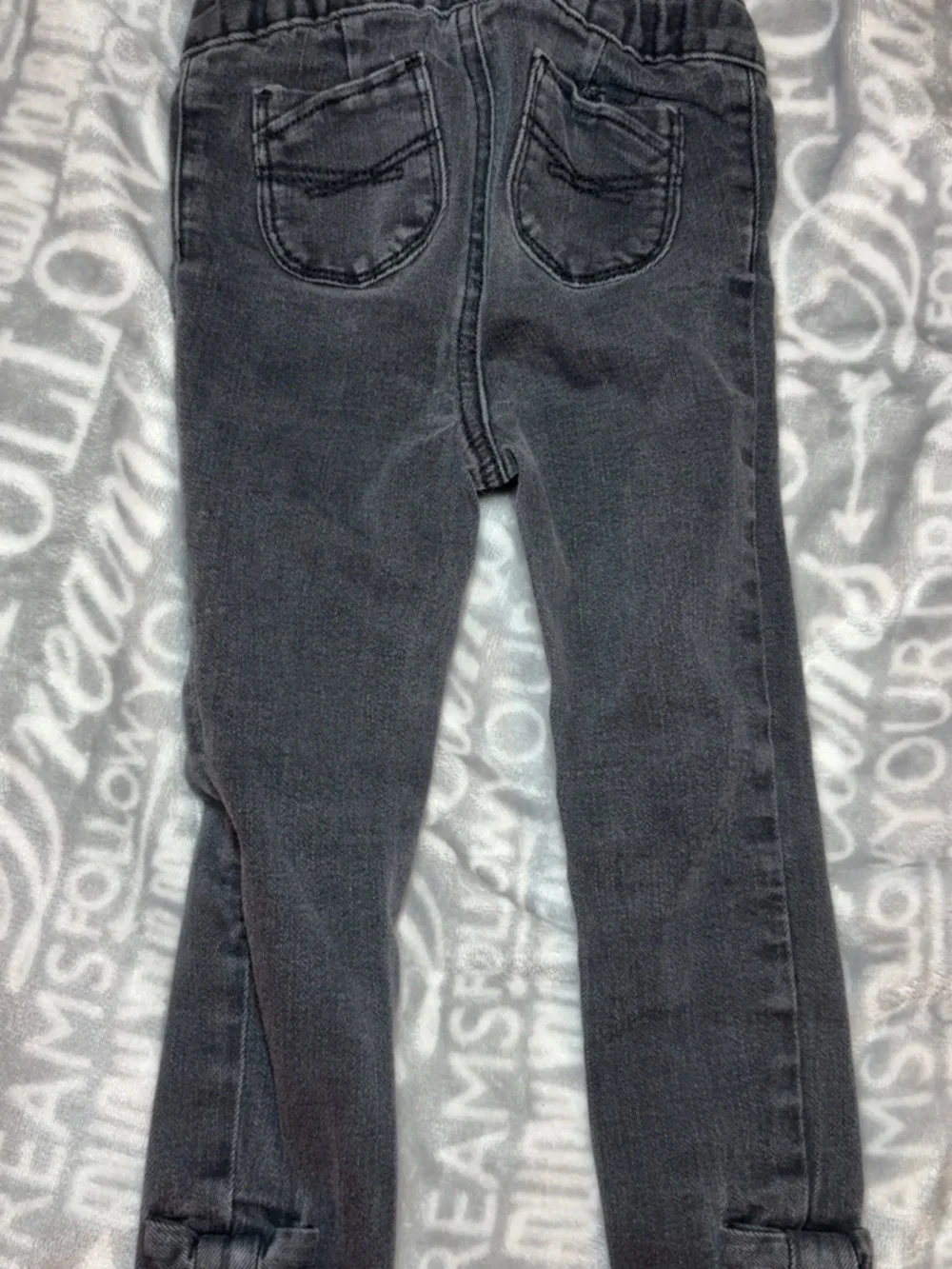 BABYGAP Kids Dark Gray Slim Jeans - Picture 3 of 4